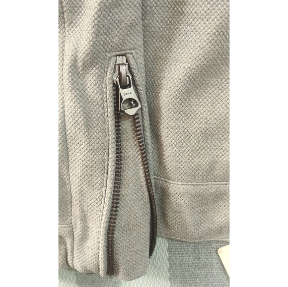 Zara men's biker jacket - Picture 6 of 7